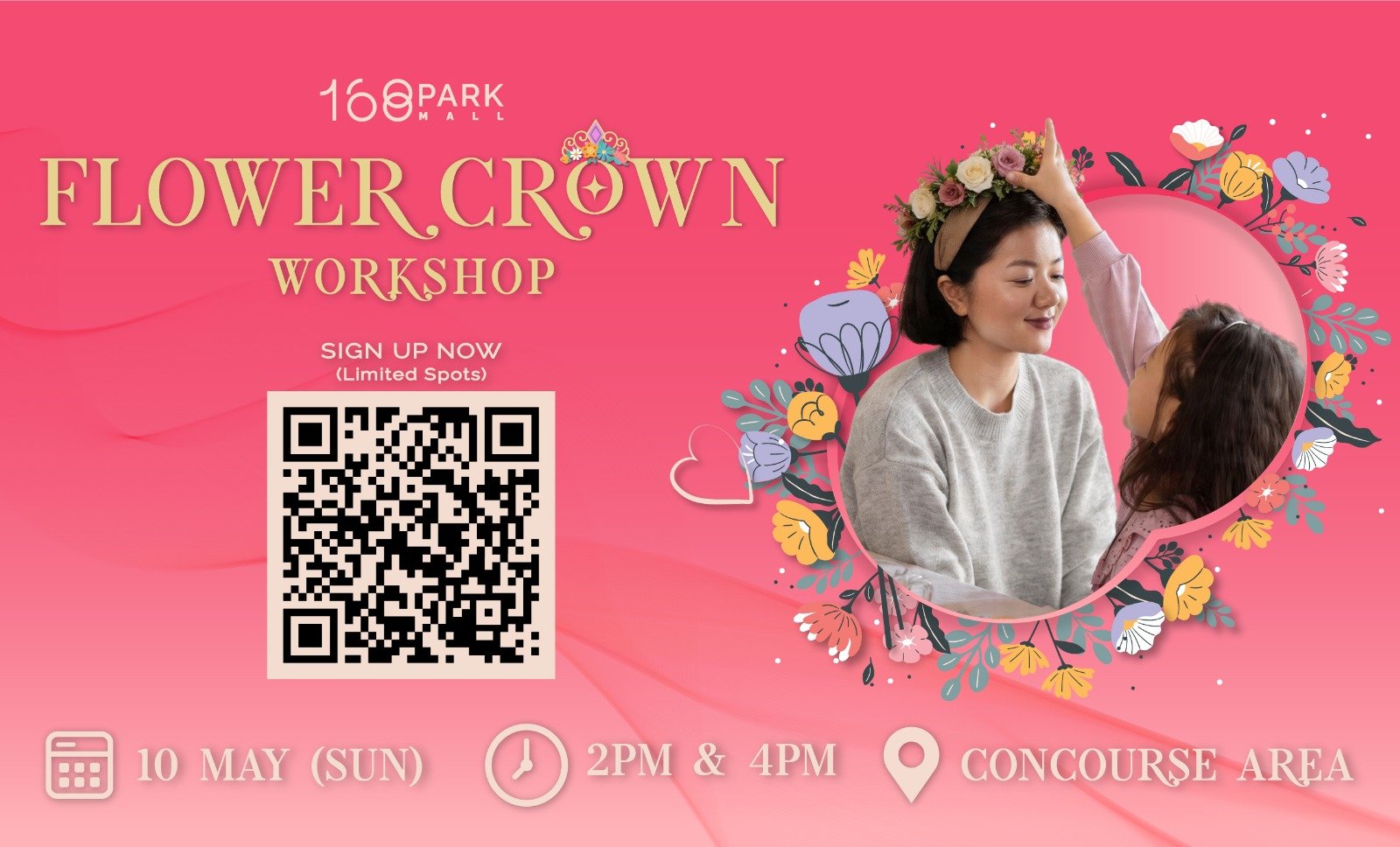 Flower Crown Workshop for Mum